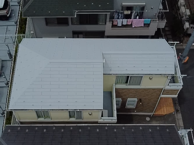 練馬区 H様邸 屋根塗装工事