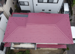 練馬区　Ｈ様邸　屋根カバー工事/屋根葺き替え工事