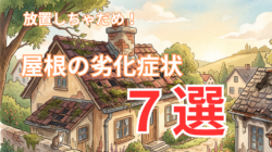 練馬区で屋根工事が必要なサイン7選✨屋根の劣化を放置するとどうなる？