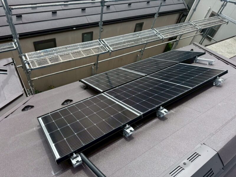 太陽光パネル設置