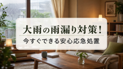 雨の日に屋根工事はできる？施工を急ぐときの注意点を徹底解説