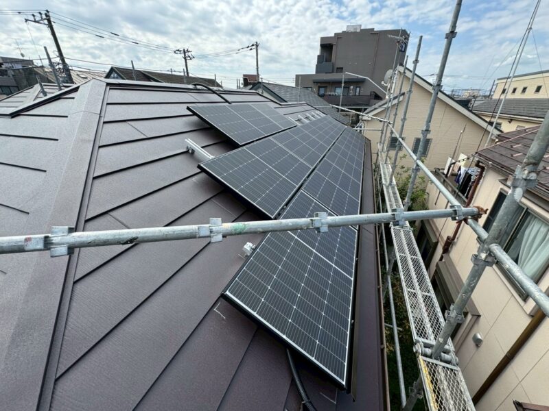 太陽光パネル設置